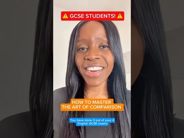 How to write the PERFECT comparison paragraphs for Q2 & Q4 in GCSE Language Paper 2!