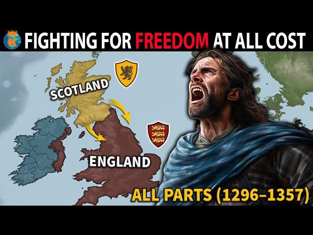 Why couldn't the English Conquer Scotland?  - Wars of Scottish Independence (ALL PARTS)