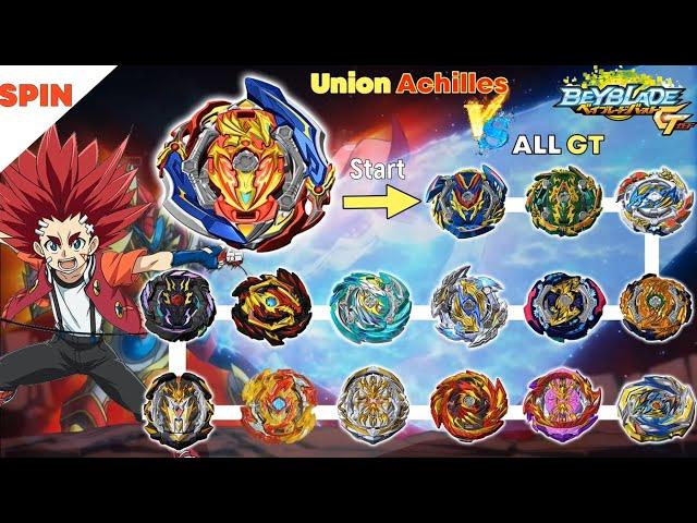 Beyblade Burst GT Union Achilles VS ALL GT marathon battle 베이블레이드 버스트 진검 유니온 아킬레스 VS 올 진검 마라톤배틀