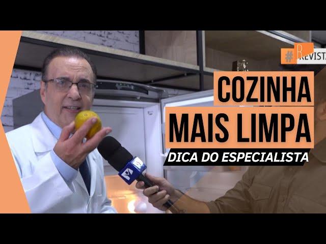 Como higienizar a cozinha? Dr. Bactéria explica