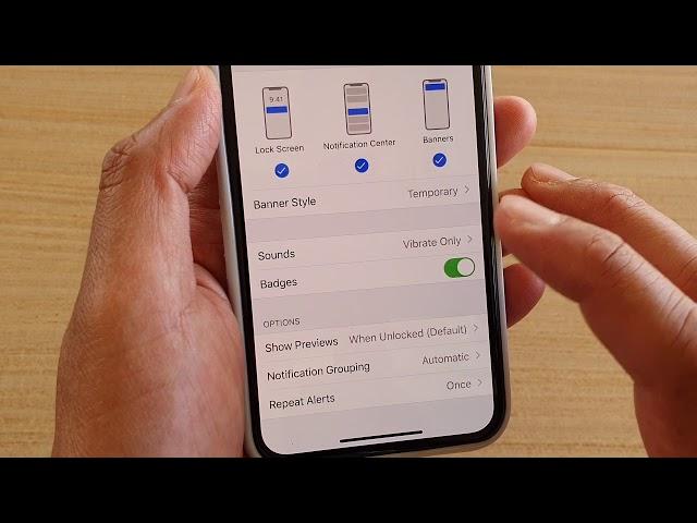 iPhone 11 Pro: How to Enable / Disable Text Messages Preview on Lock Screen