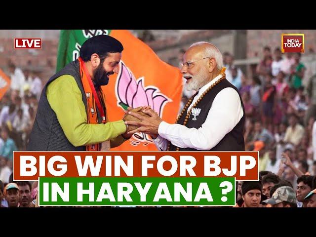 Haryana LIVE Results: BJP Crosses Halfway Mark In Haryana | Haryana Election Results LIVE