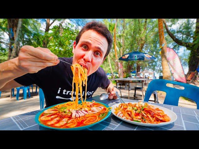 $6 Shrimp Noodles!!  MALAYSIAN STREET FOOD - Seafood Tour in Penang, Malaysia!
