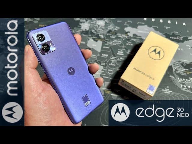 Motorola Edge 30 Neo Very Peri - Unboxing and Hands-On