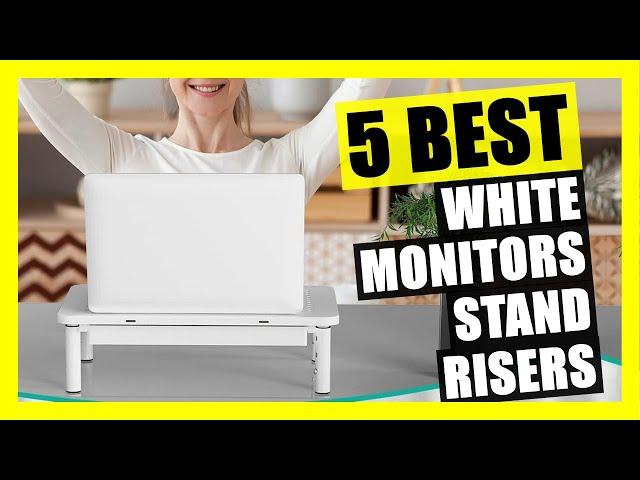 5 Best White Monitor Stand Riser [2023]