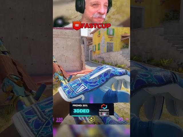 Легендарный Глухой Противник в CS2 #csgo #shorts #кс2 #cs #counterstrike #fastcup