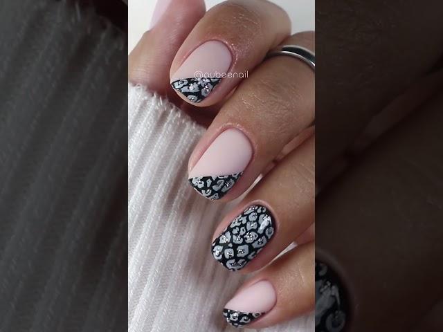 10 Gorgeous Black Nail ideas #naildesignideas #shorts