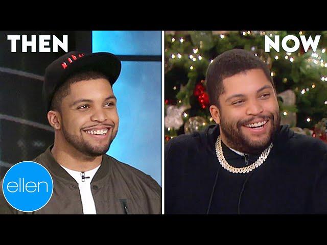 Then and Now: O'Shea Jackson Jr.'s First & Last Appearances on The Ellen Show