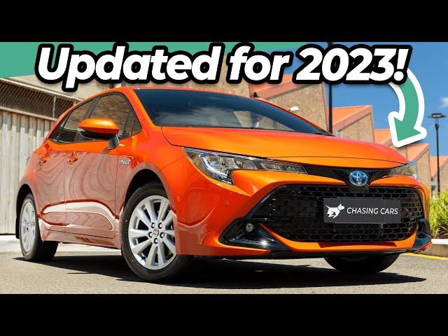 Toyota Corolla Hybrid 2023 review: more power, better tech, still GREAT fuel economy!