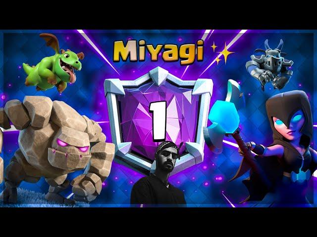 Лучший Големщик Мира! Miyagi vs OYASSUU, KK19212 и др ▶ CLASH ROYALE