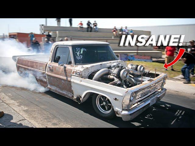 1969 Ford Pickup with MASSIVE Twin Turbo Big Block setup (Uncle Jessie)