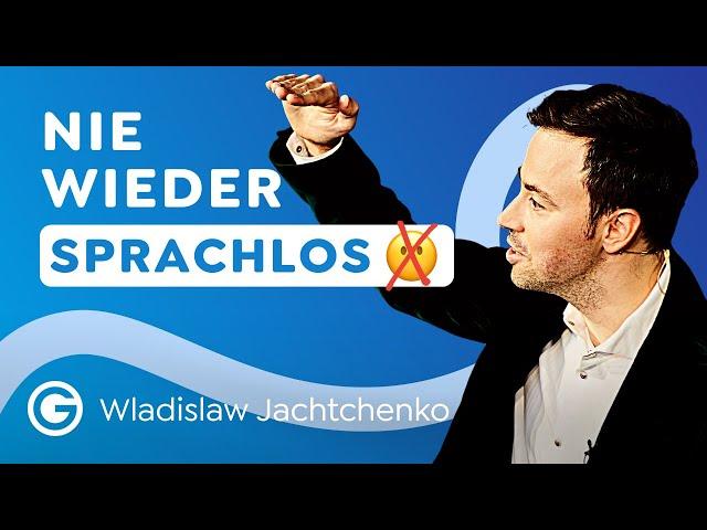 Hau rein: SO wirst du schlagfertig! // Wladislaw Jachtchenko