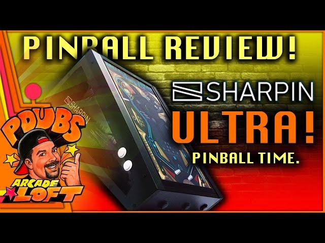 Sharpin Ultra Pinball Review!  Ultra Digital Pinball Fun!