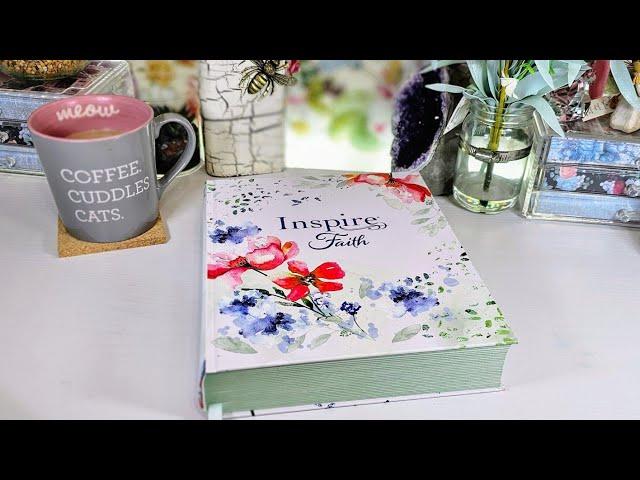 NLT Inspire (Faith) Journaling Bible + Fliament Review from Tyndale @TyndaleHouse @catwoods5499