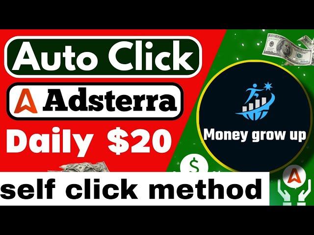 Adsterra Auto Earning SECRET Course | Adsterra earning trick | Adsterra earning method