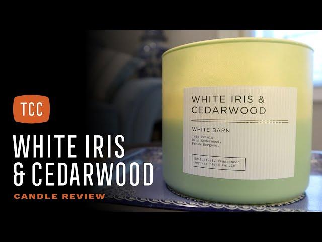 White Iris & Cedarwood Candle Review – Bath & Body Works