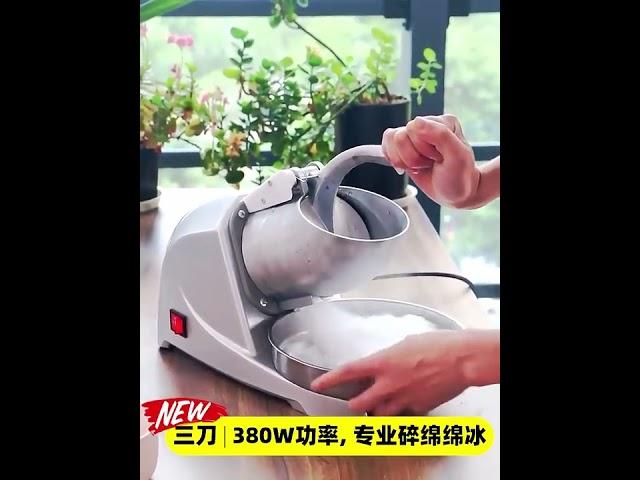 Ice Crusher Milk Tea Shop Special Shaved Ice Machine