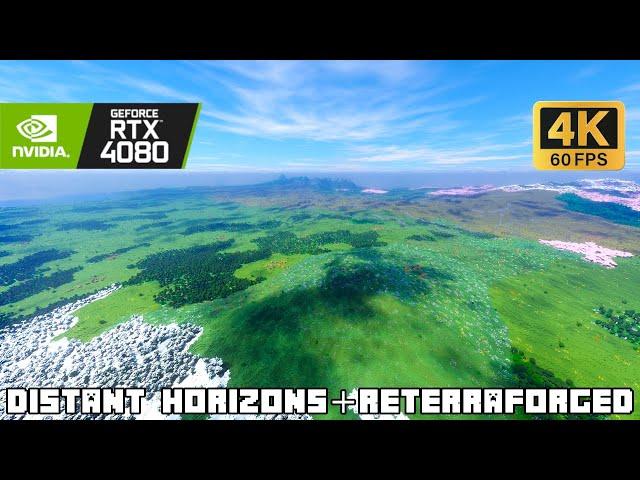 Pushing my i9-13900K to the absolute limit | Distant Horizons + ReTerraForged
