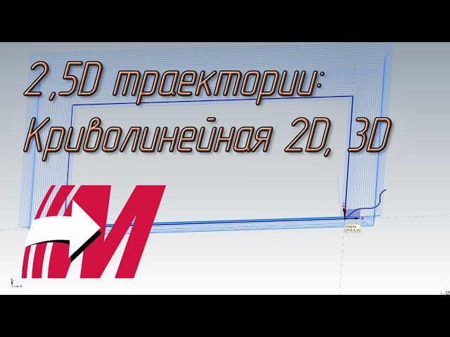 MasterCAM 11. Траектории 2.5D - Криволинейная 2D (Swept 2D) Криволинейная 3D (Swept 3D) Вращение