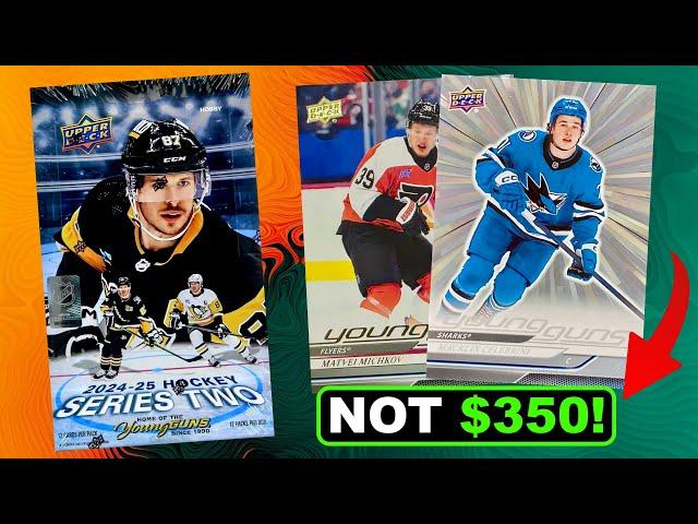 2024-25 Upper Deck Series 2 Hockey Hobby Box Break - Macklin Celebrini