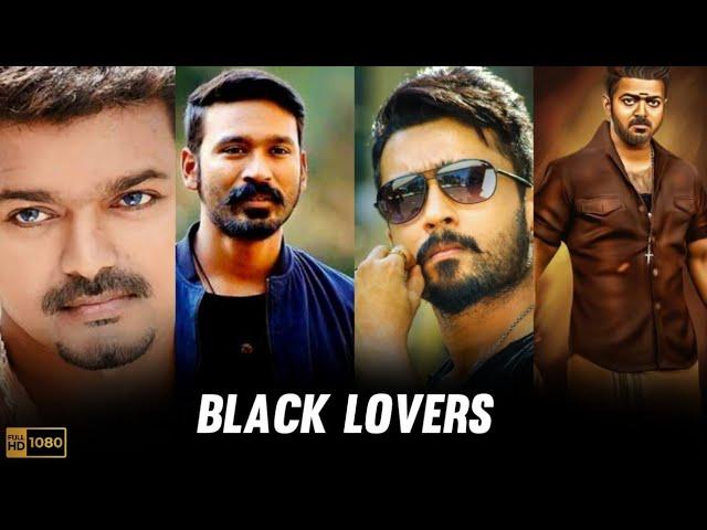 BLACK  LOVERS  WHATSAPP STATUS IN TAMIL || MASS ATTITUDE STATUS ||FAVORITE SONG ‼️