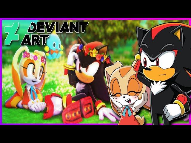 Shadow & Cream Vs Deviantart (Ft Charmy Bee)