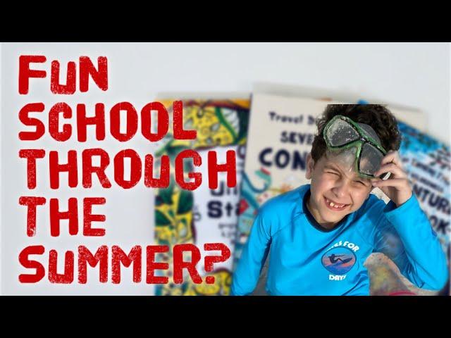 Funschooling through the summer idea || A look into Thinking Tree's Journals