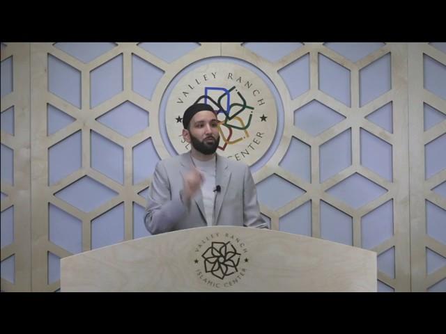 Omar Suleiman's new series on Social Justice - Hadith #1 - The Gravity of Injustice