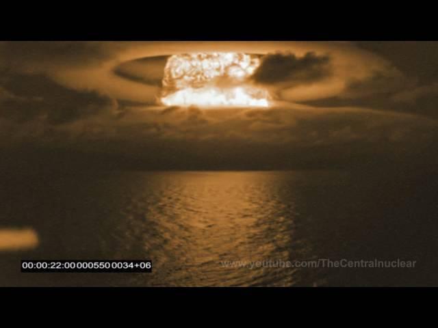 Hydrogen bomb in the Pacific (Castle Bravo 1954)