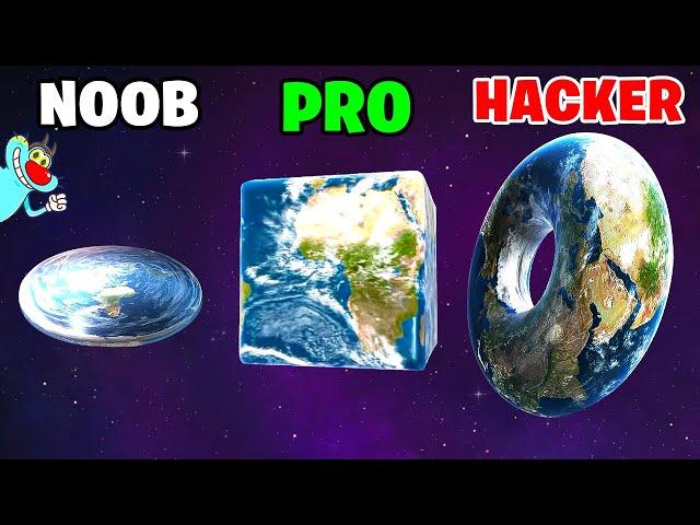 NOOB vs PRO vs HACKER | In Solar Smash | With Oggy And Jack | Rock Indian Gamer |