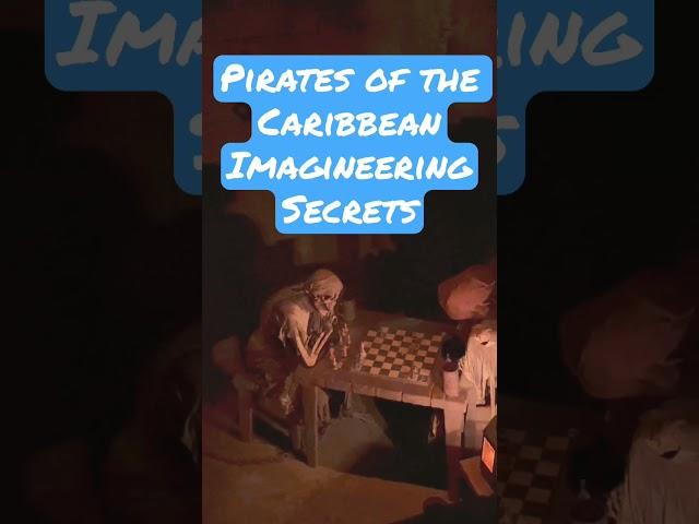 #PiratesOfTheCaribbean Hidden #Imagineering Secret!!