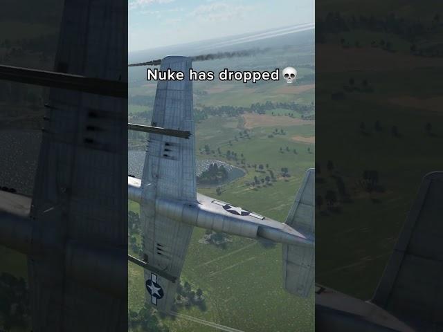 Trying to Shoot the incoming Nuke in War Thunder