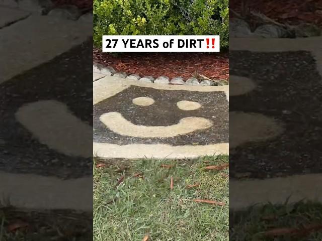 Customer Said 27 YEARS Of Dirt‼️#pressurewashing #housewashing