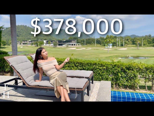 12,900,000 THB ($378,000) Golf Course Villa in Hua Hin, Thailand