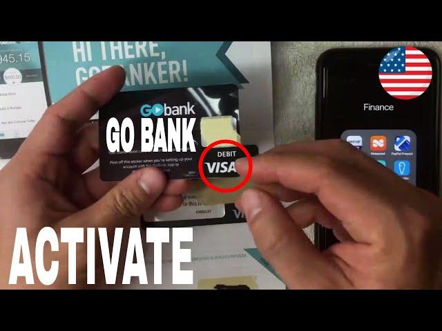   How To Activate Register Go Bank Personalized Prepaid Debit Card 