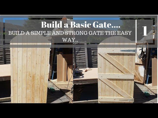 How to build a gate