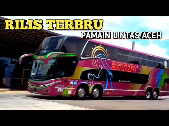 KELURKAN SATU UNIT- BUS LINTAS ACEH TERBRU. SUNGGUH ELAGAN DAN MEWAH