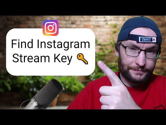 How To Find Your Instagram Live Stream Key  - Stream From PC or Mac