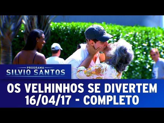 Os Velhinhos Se Divertem | Programa Silvio Santos (16/04/17)