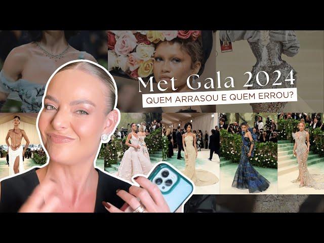 MET GALA 2024 - Avaliando os LOOKS dessa noite ICÔNICA!