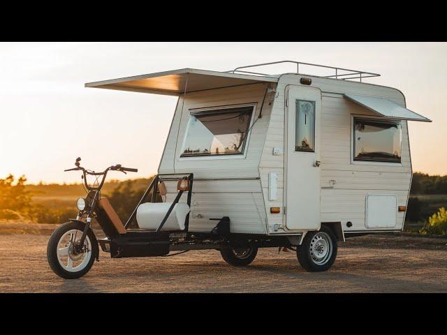 "2025 Revolutionary Tricycle Camper Hybrid: The Ultimate Adventure Vehicle!"