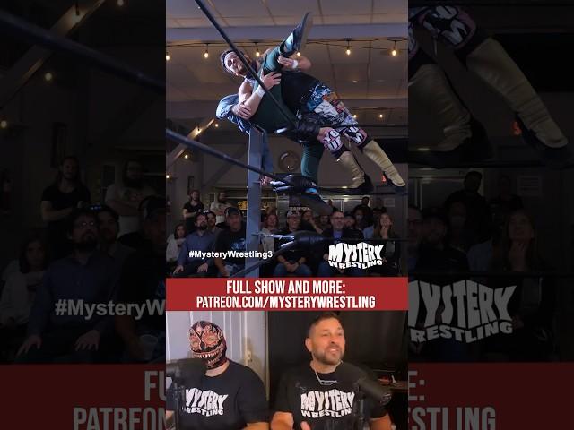 Falls count somewhere match! #livestream #mysterywrestling #eviluno #coltcabana #cpa #bobbyorlando