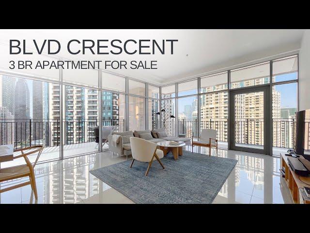 MODERN 3 BEDROOM APARTMENT TOUR IN THE HEART OF DOWNTOWN DUBAI | DOWNTOWN VIEW DUBAI