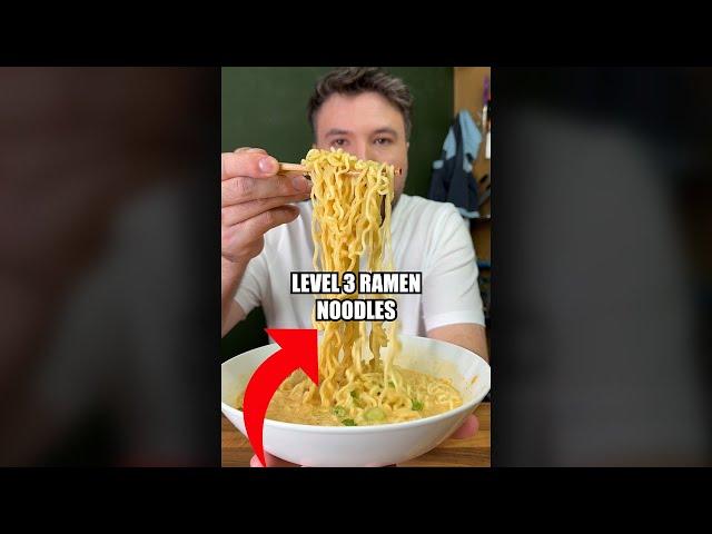 I tested 3 levels of RAMEN hacks?!