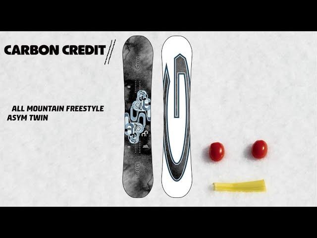 CARBON CREDIT | 2020 - 2021 GNU SNOWBOARD