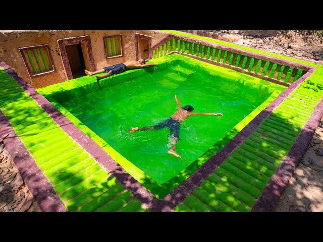 Building Luxury Private Swimming Pool Underground Villa