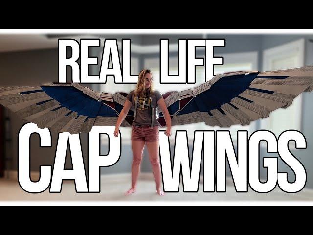 I BUILT Sam Wilson's Wings - LIFE SIZED!