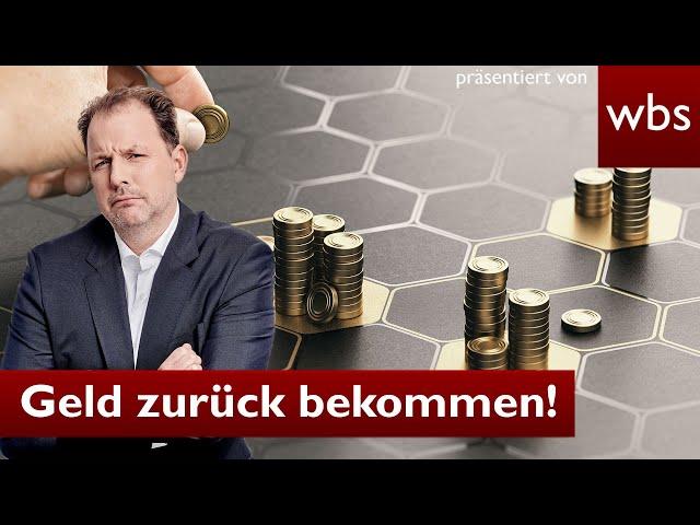 Geld zurück! Millionen Lebens- und Rentenversicherungen sind fehlerhaft – UPDATE 2022 | RA Solmecke