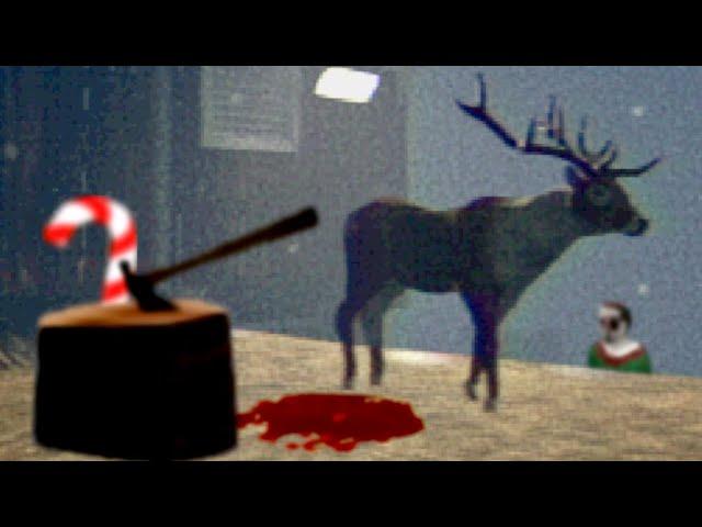 Reindeer Games - A Rendeer Ranch Horror Game Where a Slacker Employee Works on Xmas Eve! (3 Endings)