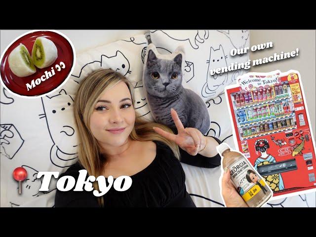 TOKYO VLOG | updated house tour + we got a vending machine! 